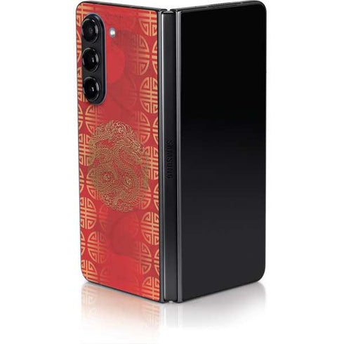 The year of the Drago Galaxy Z Fold5 5G Skin